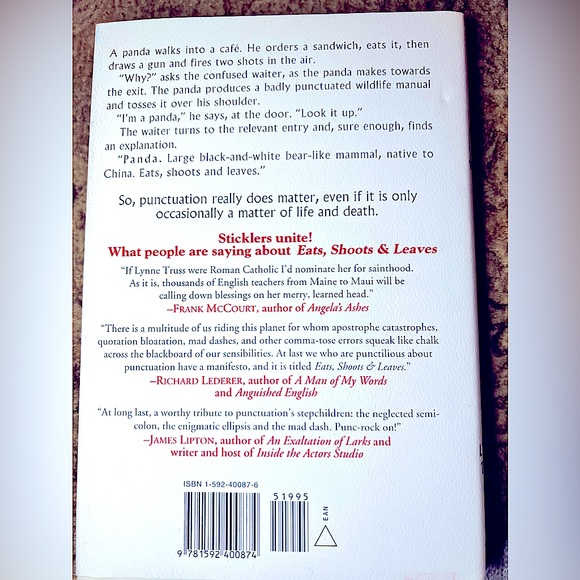Book “Eats, Shoots and Leaves” by Lynne Truss - Picture 2 of 4